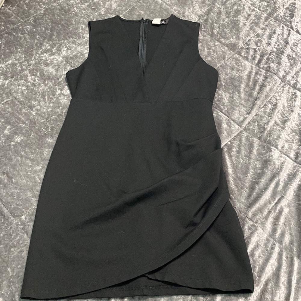 Black cocktail dress